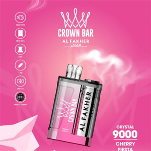 Wholesale Original Al Bar Fakher Crown Bar Crystal 9000 Puffs Disposable E Cigarette Vape Pen