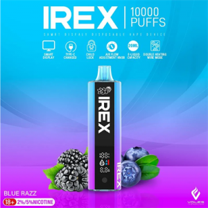 Irex 10000 Puffs Disposable E Cigarette with Luxury Large Screen 20ml Ecig Bar Vape