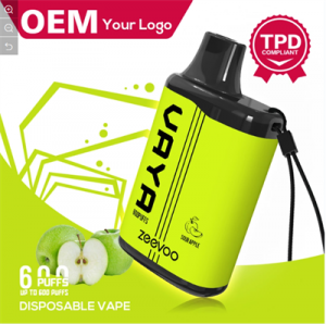 Unstoppable New OEM 600 Puff Disposable Vape Pen E-Cigarette with Tpd Ufi