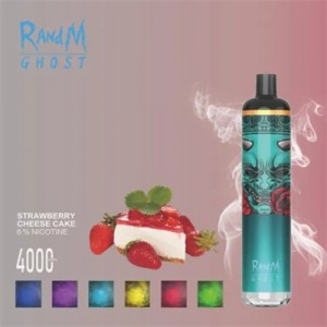 R and M 4000 Puffs with Glowing RGB Light, Randm Disposable Electronic Cigarette