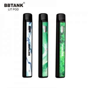 BBTANK LIT POD 600 Puffs Wholesale Price New Mini Vape E-cigarette