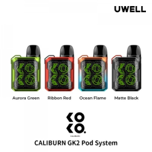 E-Cigarette 690mAh 18W Battery 2ml 1.2ohm Uwell Caliburn Gk2 Pod System Kit