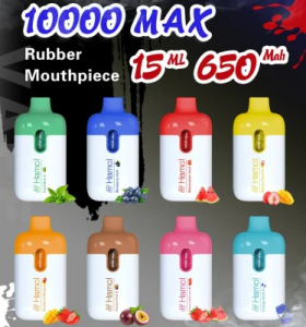 High Quality Electromic Atomizer 10000 Puffs Pure Taste Fruit Flavors Disposable Vape