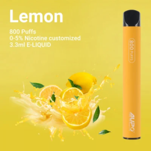 Aupo 800puffs 2% Nicotine Fruit Flavors and Taste Vape Pen Kit Disposable Vape Pen