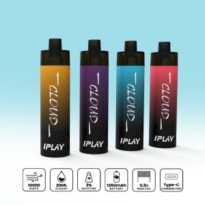 Iplay Cloud 10000puffs Disposable Factory Featured Cigarette