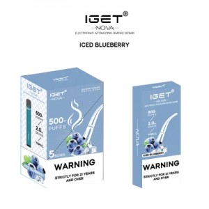Iget Nova Kit disposable vape 500 Puffs Electronic Cigarette