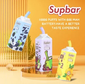 Disposable 600mAh Ecig Wholesale Vape Pod Supbar Juice Box 10000 Puffs