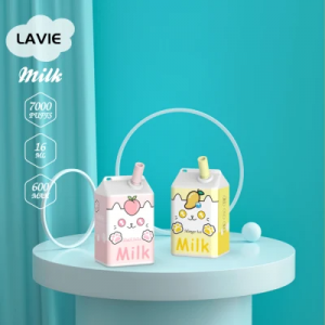 Most Popular Lavie Milk Elf 7000 Puffs Disposable E-Cigarette Vaporizer 650mAh