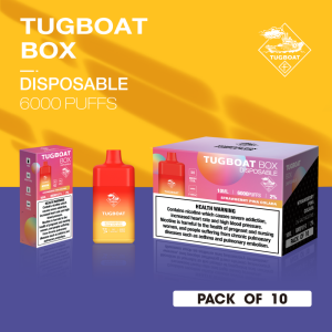 TUGBOAT Box Mesh Coil Type-C Charging Wholesale E-cigarette