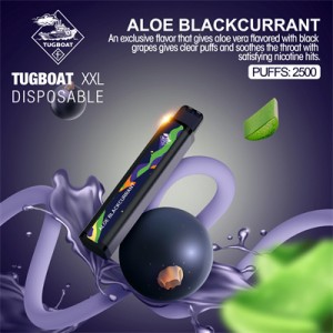 Top Quality Tugboat XXL 2500 Puffs Disposable Vape