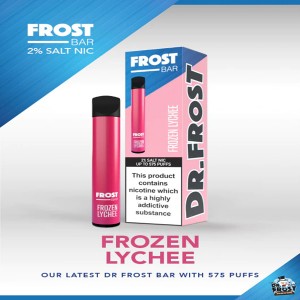 Dr Frost Bar TPD Credential UK Disposable 575puffs Vape