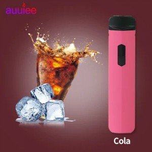 Auuiee Price E-cigs 500mAh Large Battery Capacity Electronic Cigarette 2ml Cola Ice Flavor Vape