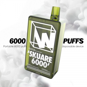 Wotofo Skuare 6000 Puffs Rechargeable Vapes E Cigarette 5% 2% Vape Bar