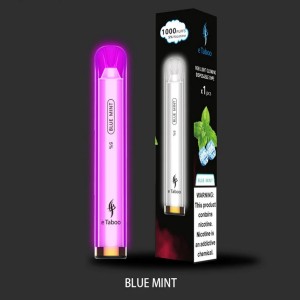 E Taboo RGB 1000puff Wholesale Disposable Lighten Vape