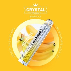 Sky Crystal Bar 600puffs Disposable Electronic Vape Light eight Design