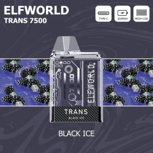 Wholesale E Cigarette Elfworld Trans 7500 Puffs Rechargeable Disposable Vape