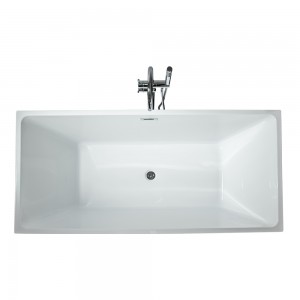 Portable acrylic Bathtubs Whirlpools soaking freestanding bathtub bath tub 9006X