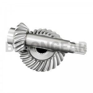 Customizable Spiral Bevel Gear Assembly for Machinery