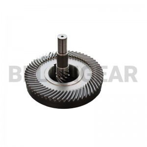Helical bevel gear technology for efficient power transmission