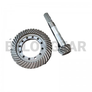 Bevel gear design solutions used in Gearbox for mining applications