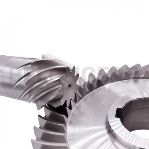 Ground Bevel Gear For Construction Machinery Concrete Mixer