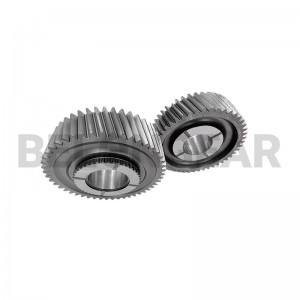Helical gear for automotive electrical gearbox