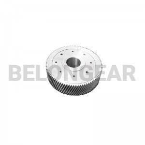Helical spur gear hobbing na ginagamit sa helical gearbox