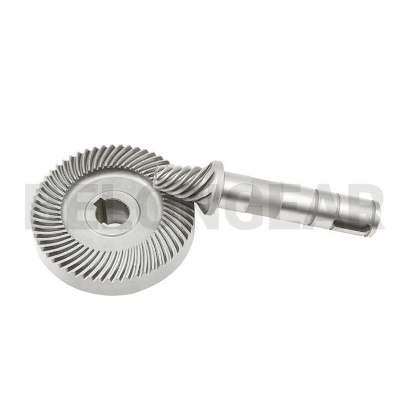 hypoid spiral gears used in KM-series speed reducer