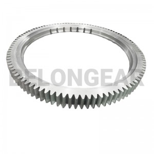 DIN6 big Ring Gear Estern użat Fil-gearbox industrijali