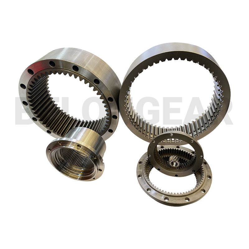 internal spur gear and helical gear for planetary speed reducer shui