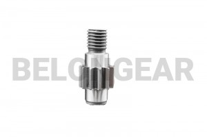 DIN6 Spur gear shaft used in planetary gearbox