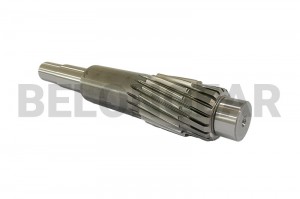 Helical pinion shaft used in helical gearbox