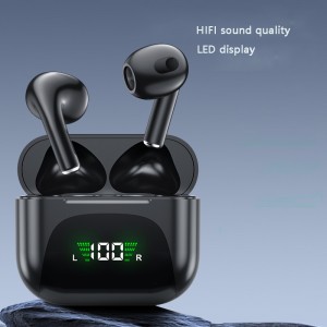 S-S92 Ultra Long Standby Bluetooth 5.0 Wireless Headphones Stereo LED Display Waterproof In-Ear Sports Gaming Earbuds