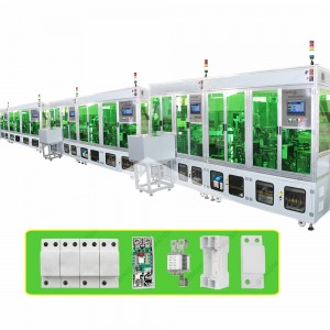 SPD Automatic assembly and testing flexible production line for surge protectors Ⅱ
