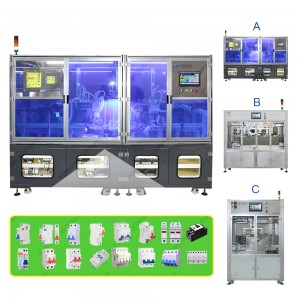 MCB automatic assembly stop equipment