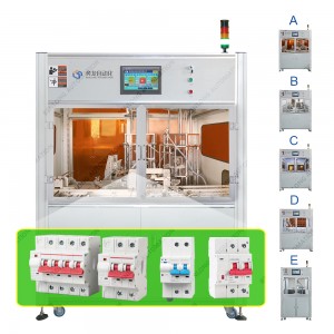 Energy meter external low voltage circuit breaker automatic piercing and riveting equipment