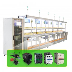 AC contactor assembly bench