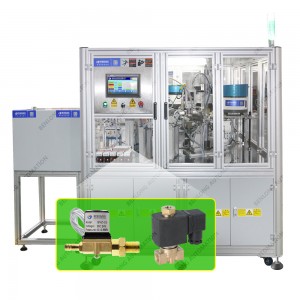 4、Solenoid valve spool automatic assembly testing machine