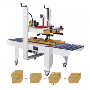 Up and down drive tape sealing machine