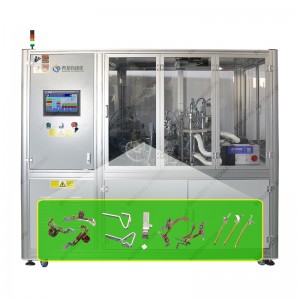 Bimetal Plate+Moving Contacts+Copper Braided Wire Automatic Welding Machine