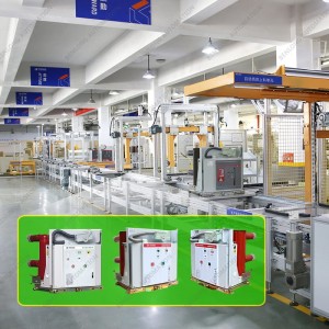 VS1 Vakuumkretsbryter Automatisk monteringstesting Fleksibel produksjonslinje
