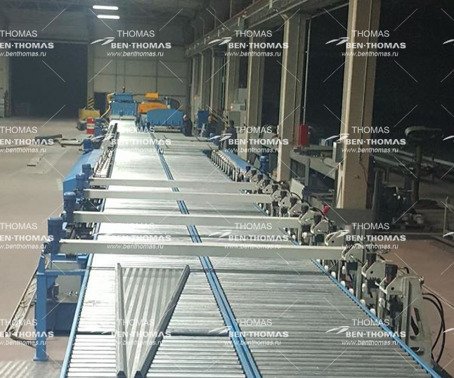 Grain bin silo top roof machine production line