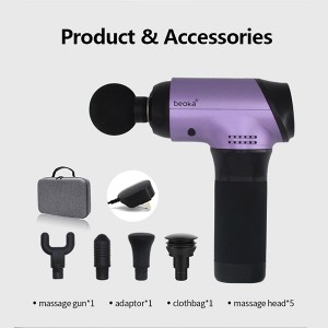 Household Portable T2 Massage Gun with Heating Function