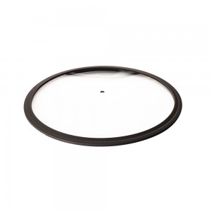 Silicone Glass Lids with Strainer Holes Design