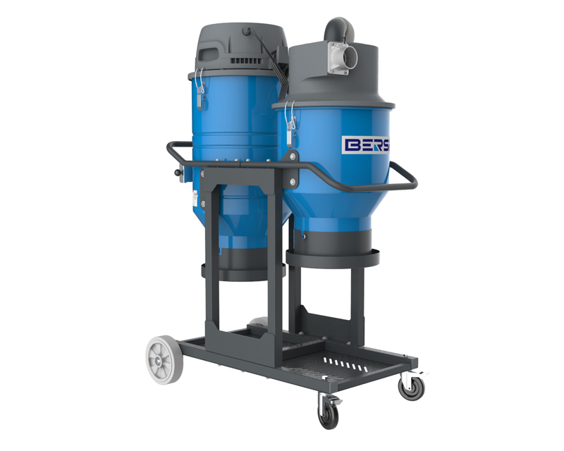 T5 dust extractor integrated with separator
