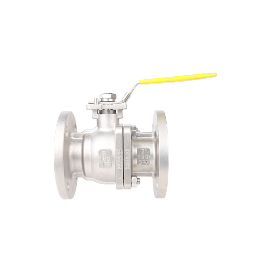ANSI STAINLESS STEEL FLANGED BALL VALVE WITH DIRECT MOUNTING PA