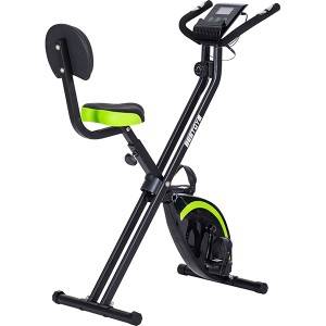 Cardio Workout Cycling Magnetic Fitness Foldable X-Shape Exercise Bike