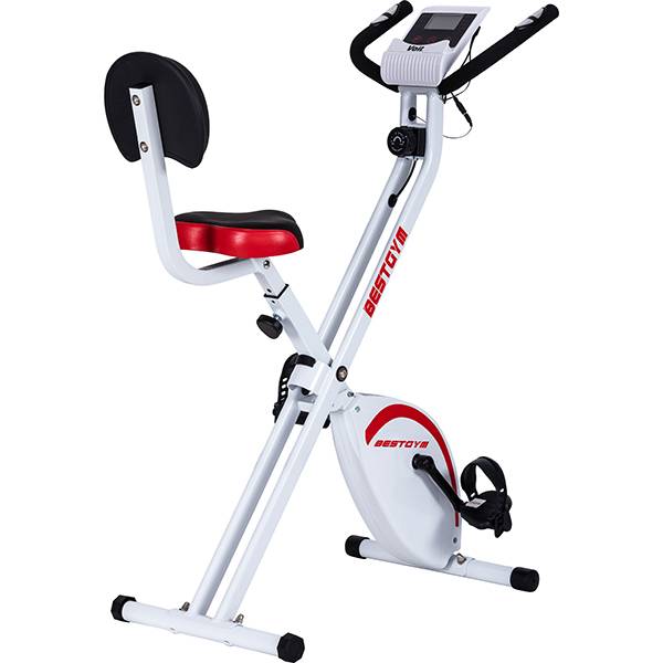 Cardio Workout Cycling Magnetic Fitness Foldable X-Shape Exercise Bike Featured Image
