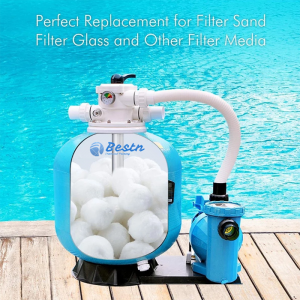 Polyester Fiber Ball Filter Media For Water Treatment