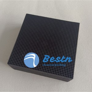 Waterproof Air Filters 100x100x100mm Honeycomb Activated Carbon Cube for Vocs Treatment